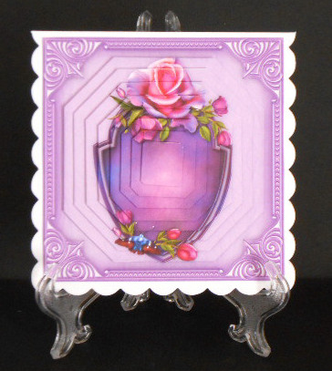 Purple Rose 6x6 Mini Kit by Joan Prince