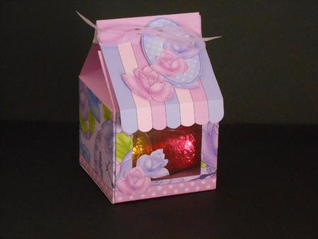 3D Time for Roses Milk Carton Cupcake or Treat Box Mini Kit by Joan Prince
