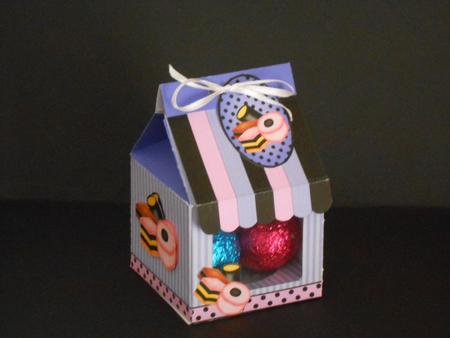 3D Licorice Allsorts Milk Carton Cupcake Treat Box Mini Kit by Joan Prince
