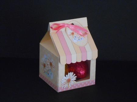 3D Daisies Milk Carton Cupcake or Treat Box Mini Kit by Joan Prince