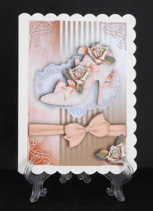 Lovely Soft Shoe Card for Any Occasion by Joan Prince