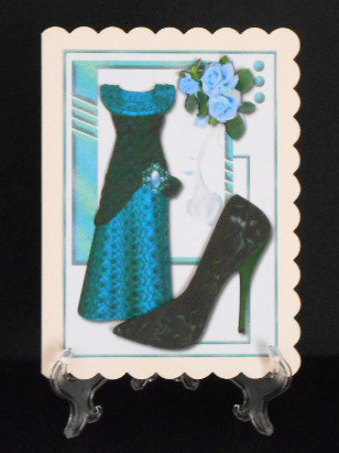 A Mere Moment Card Topper 2 by Joan Prince
