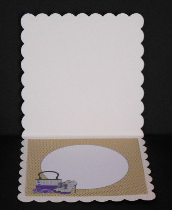Handbag, Shoes & Purple Poppies Mini Kit Insert by Joan Prince