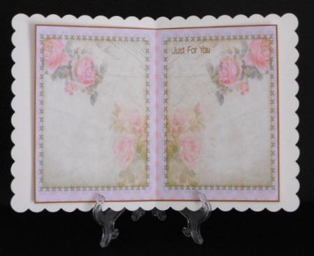 Pretty Pink Roses Insert 3 by Joan Prince