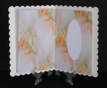 Rose Flourish Insert by Joan Prince
