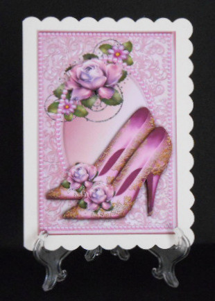 Gorgeous Shoes in Pearl Frame by Joan Prince