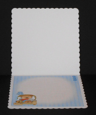 8x8 Beary Special Birthday Wishes Mini Kit Insert Plate by Joan Prince