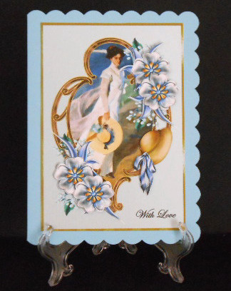 Vintage Lady in Classic Frame by Joan Prince