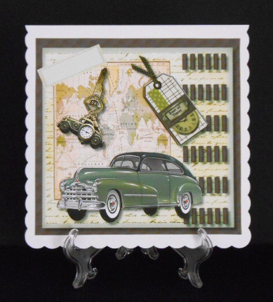 Lovely Classic Car  by Joan Prince