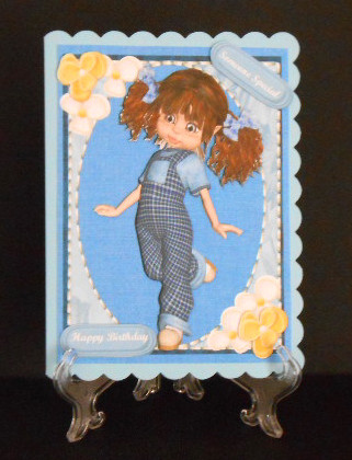 Little Denim Kiki Dancing  by Joan Prince