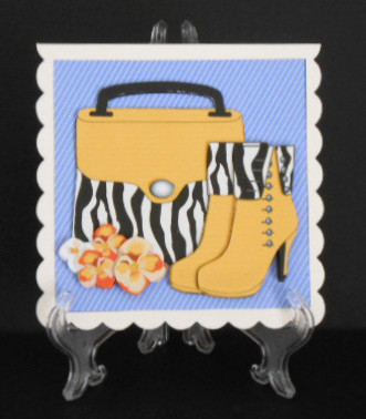 Handbag, Boots & Flowers 6 Mini Kit by Joan Prince