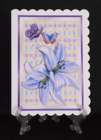 Lilac Lilies by Joan Prince