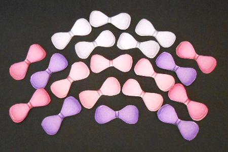 Paper Bows Glimmer 2 by Joan Prince