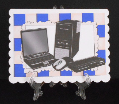 Computers, Laptops Everything a Boy/girl Wants in Blue by Joan Prince