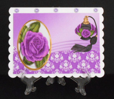 Perfume and Roses Oval Pyramids by Joan Prince