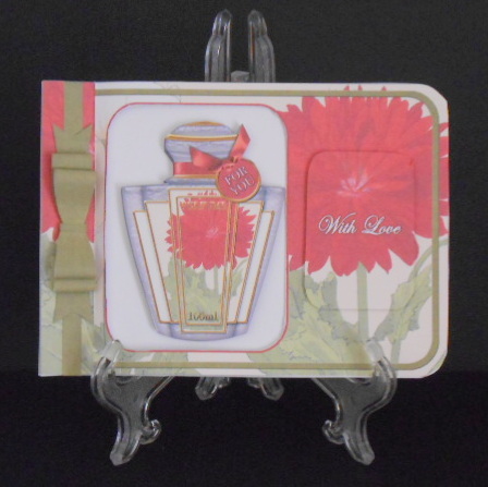 Red Dahlia Perfume 7x5inch Aperture Card Mini Kit by Joan Prince