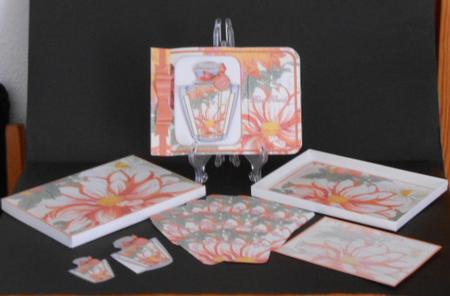 Dahlia1 Floral Perfume Presentation Box by Joan Prince