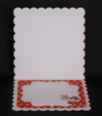 8x8 Sassy Cheryl Has a Gift for You Insert Plate by Joan Prince
