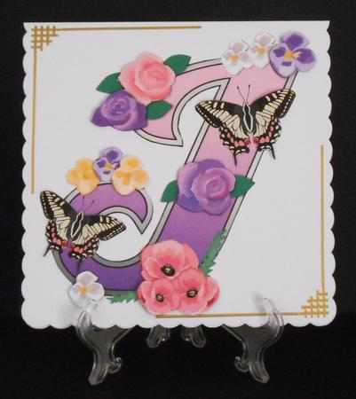 Beautiful Monograms: Letter J Mini Kit by Joan Prince