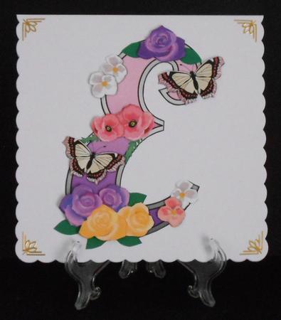 Beautiful Monograms: Letter E Mini Kit by Joan Prince