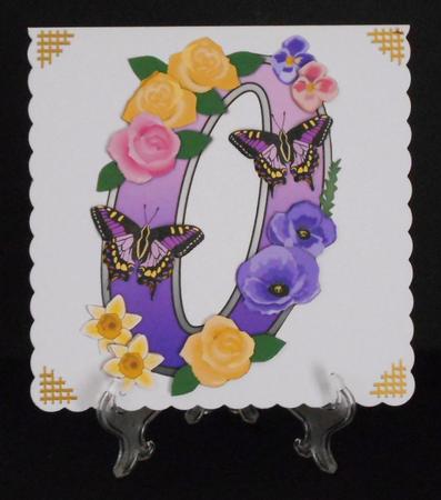 Beautiful Monograms: Letter O Mini Kit by Joan Prince