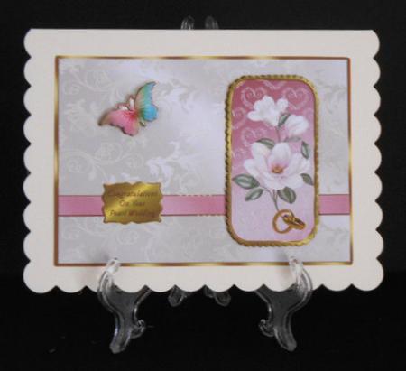 Magnolias & Butterfly Pearl Wedding by Joan Prince