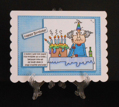 Gus and Snap Crackle and Pop Quick Card by Joan Prince