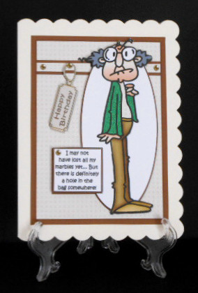 Gus and His Marbles Quick Card by Joan Prince