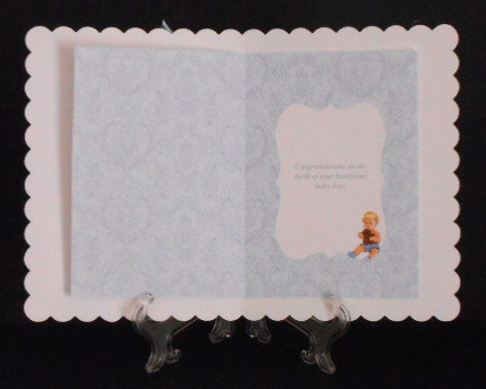 A Handsome Baby Boy Insert by Joan Prince