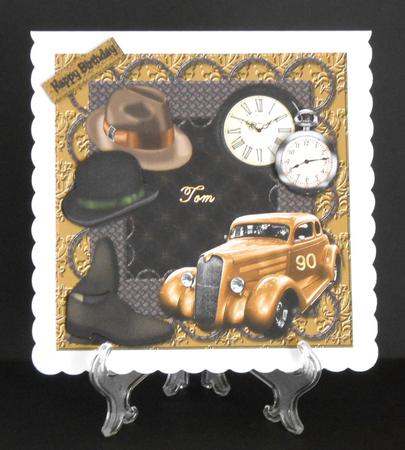 Male Card Vintage by Joan Prince