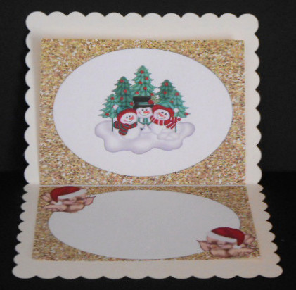 Snow Much Fun with Cute Little Robins A5 Insert by Joan Prince