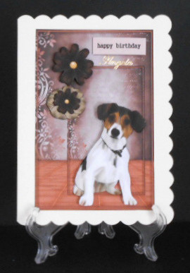 Belated Birthday/other /jack Russel by Joan Prince