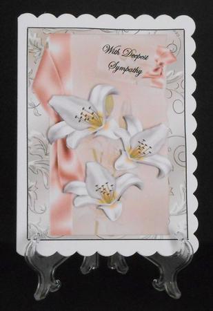 Thinking of You Lillies in Satin by Joan Prince
