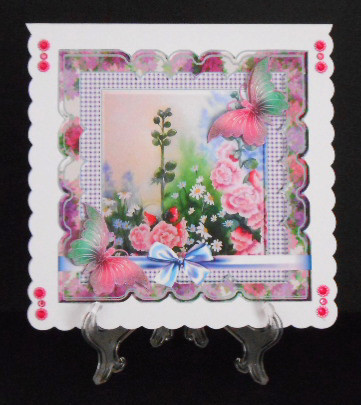 Scallop Butterflie and Garden by Joan Prince
