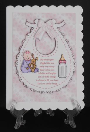 Baby Girl Bib Verse by Joan Prince