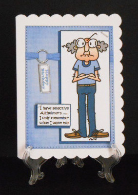 Gus Has Selective Alzheimer's Quick Card by Joan Prince