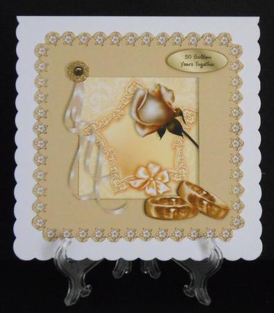 Wedding/anniversary Quick Card by Joan Prince