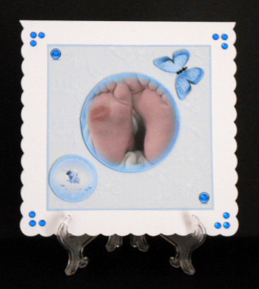 Baby Feet Boy by Joan Prince