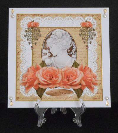 Vintage Cameo Elegant Beauty by Joan Prince