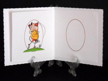 Golf Keeps You Moving Insert by Joan Prince