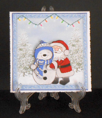 Santa Hugs and Fairy Lights by Joan Prince