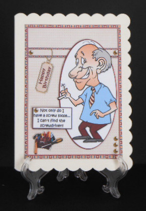 Bill Can't Find His Screwdriver Quick Card by Joan Prince