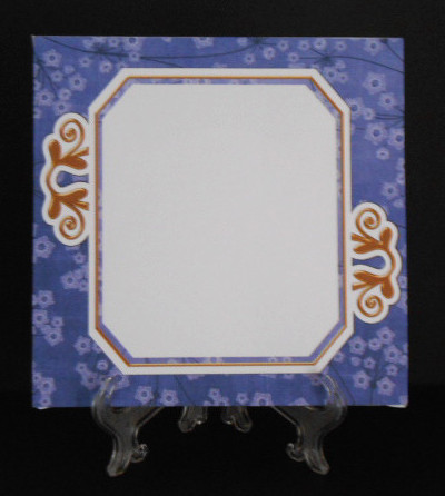 Blue Wildflowers Emerald 8in Envelope Mini Kit by Joan Prince