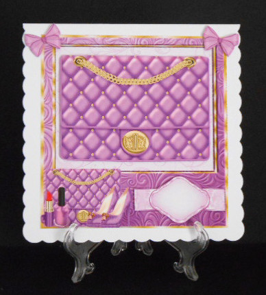 Purple Ladies Accessories 8x8 Mini Kit by Joan Prince