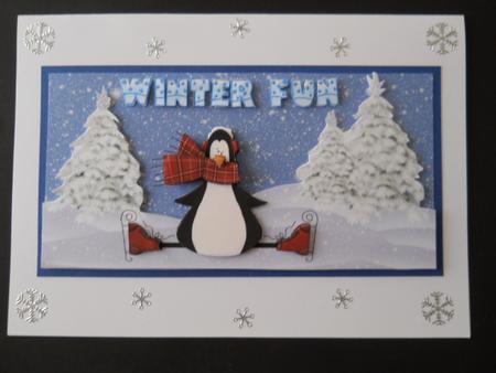 Winter Fun Penguin Step by Step by Joan Prince