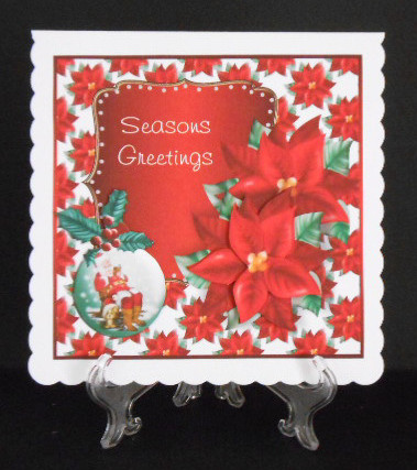 Poinsettia Delight by Joan Prince