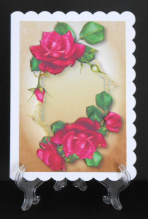 Beautiful Celebration Roses by Joan Prince