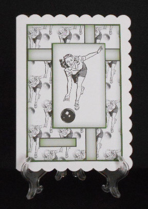Retro Bowling Queen by Joan Prince