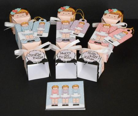 3D Princess Christmas Cracker Boxes by Joan Prince