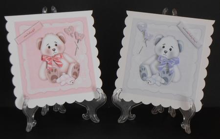 Baby Girl Baby Boy Toppers by Joan Prince